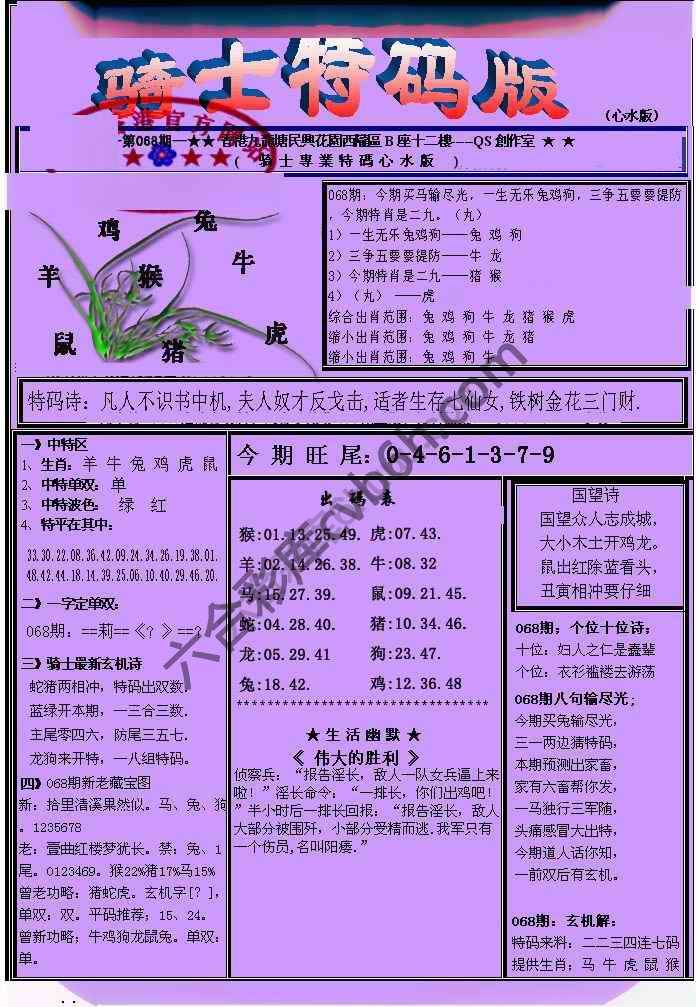 另类骑士特码版