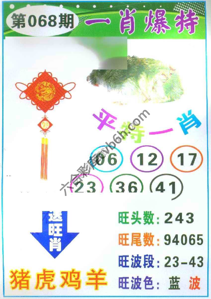一肖爆特（新版）