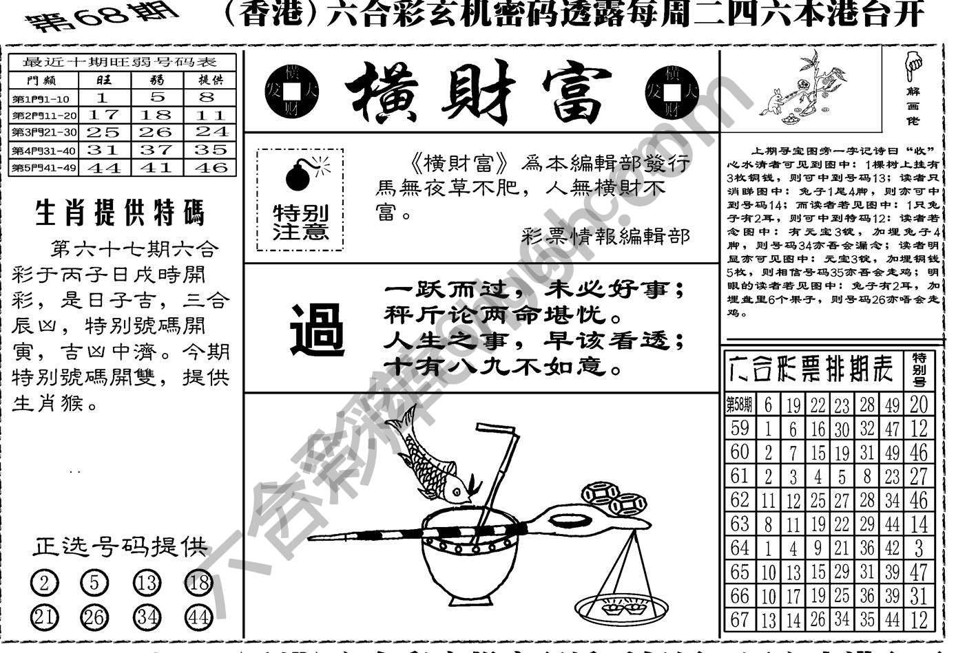 横财富