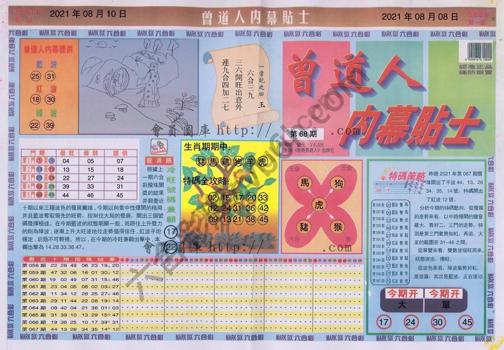 曾道人内幕贴士