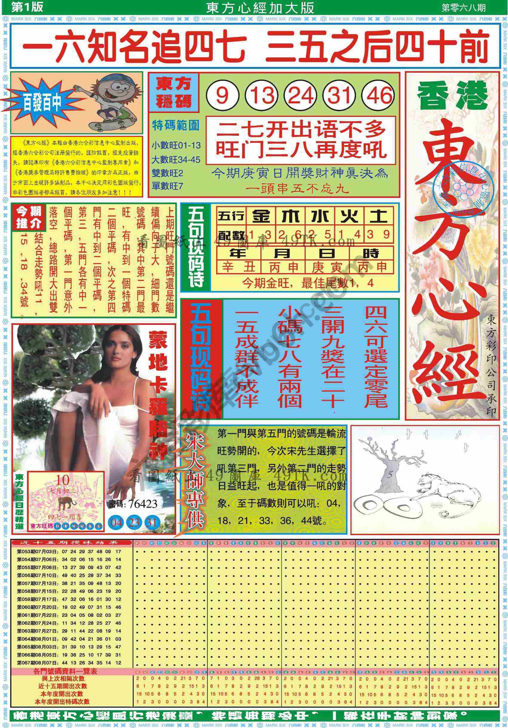东方心经加大版