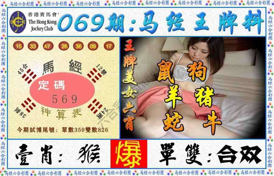 马经王牌料
