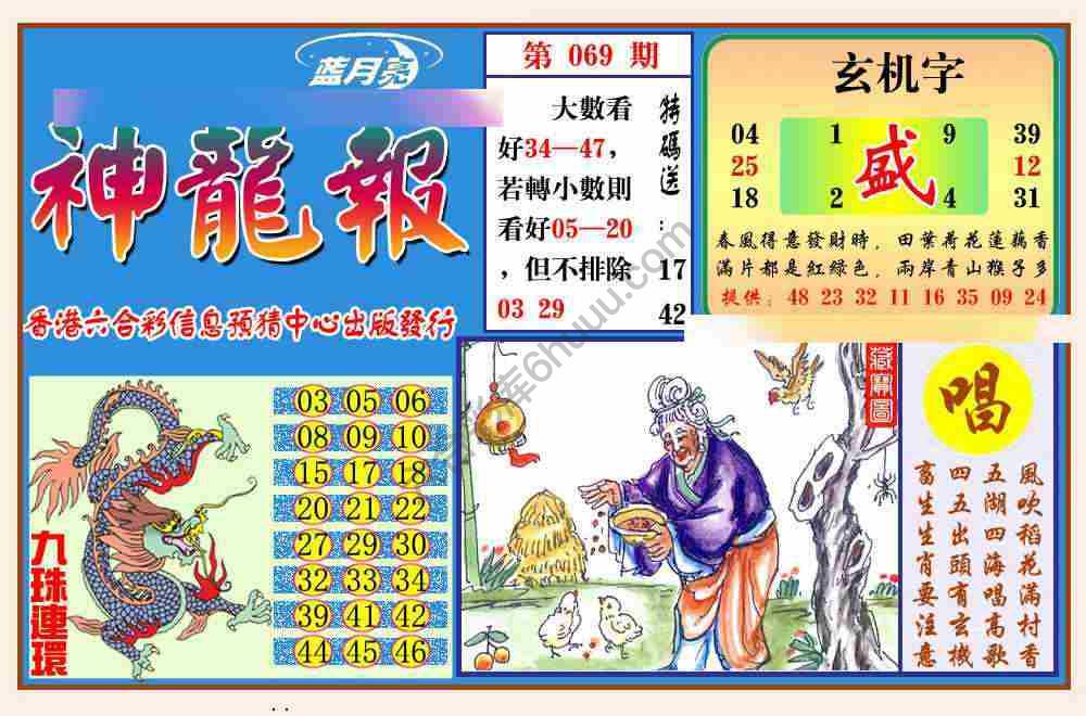 蓝月亮神龙报