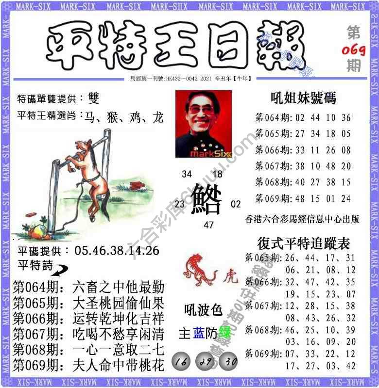 平特王日报