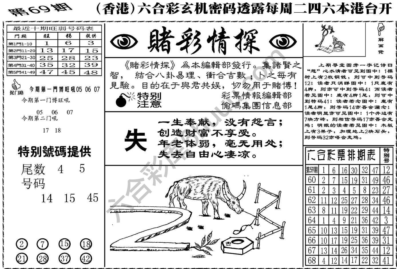 赌彩情探