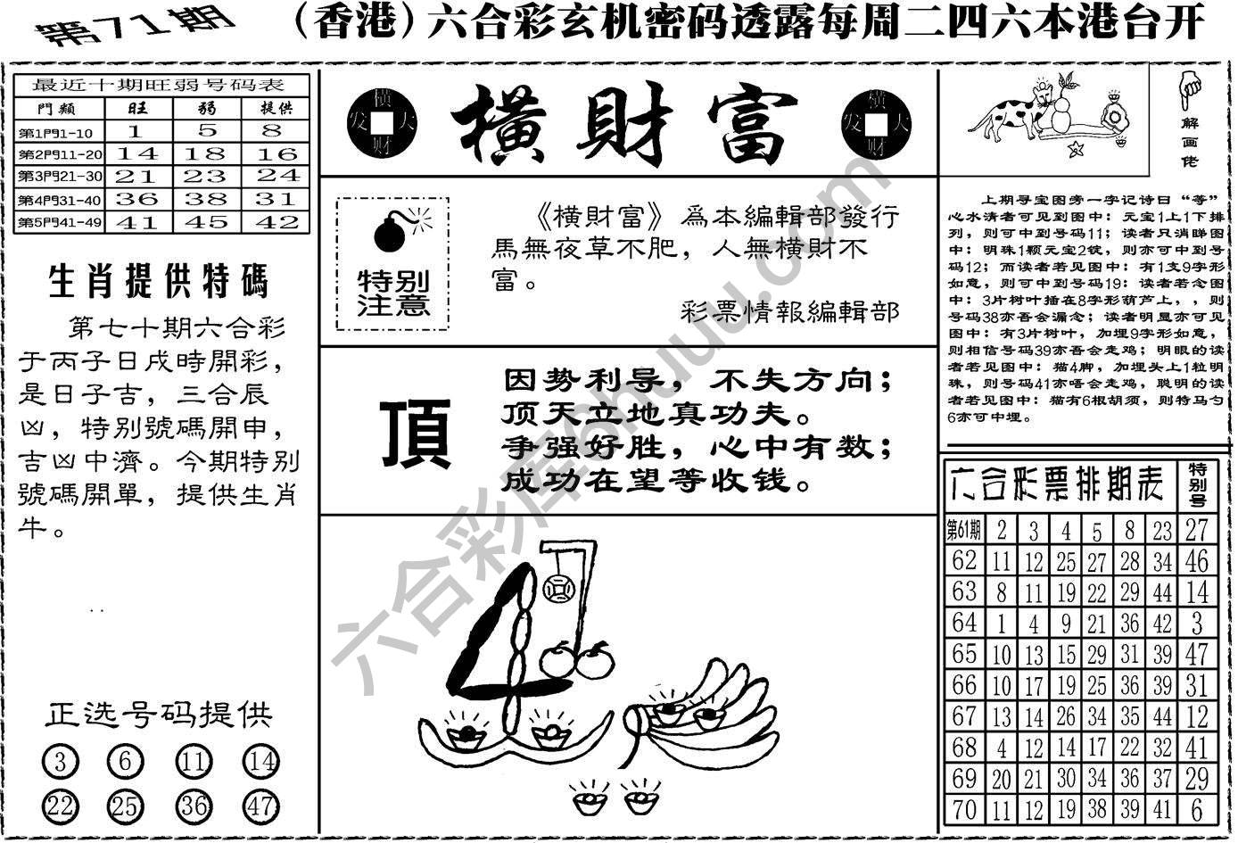 横财富