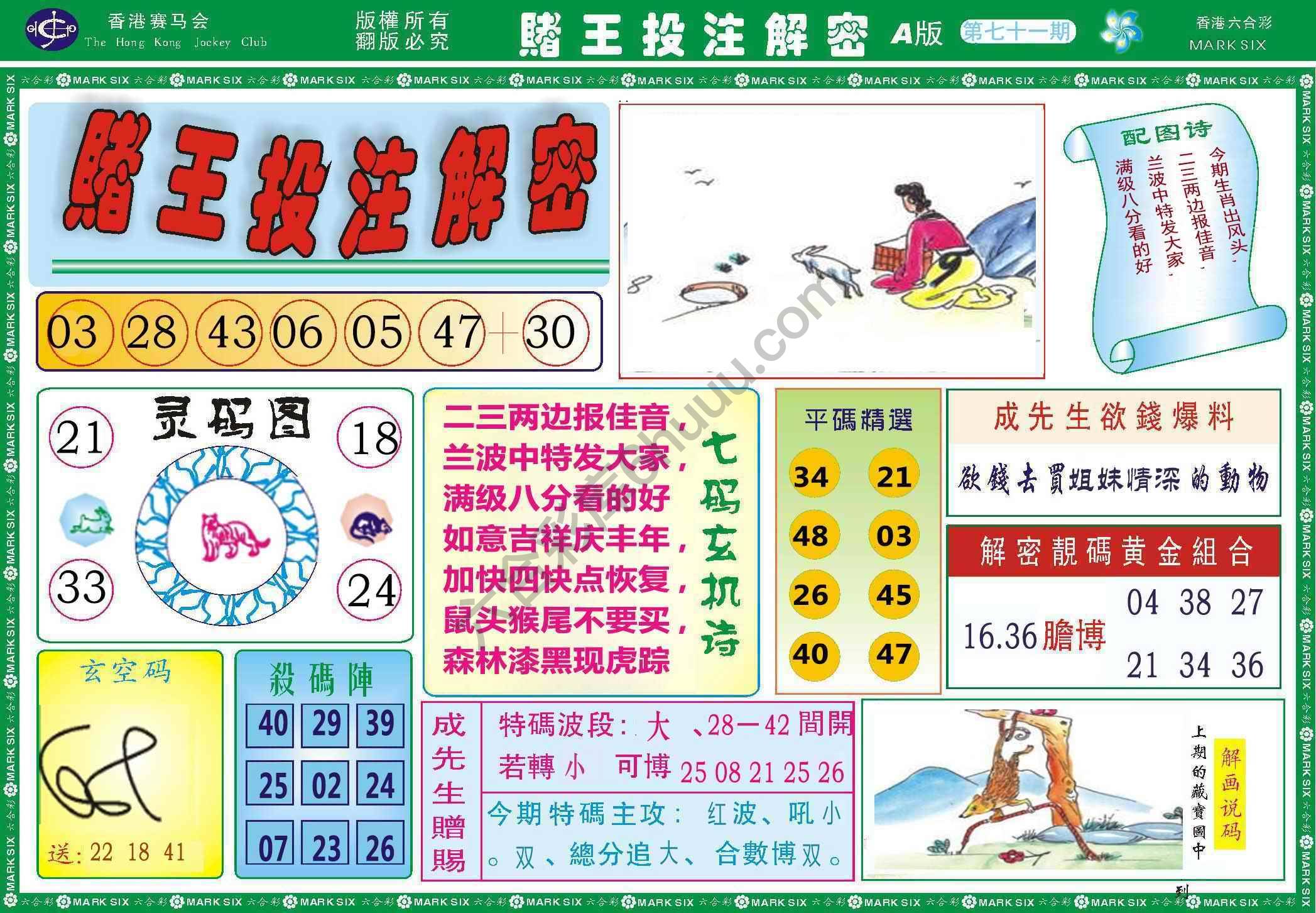 赌王投注解密