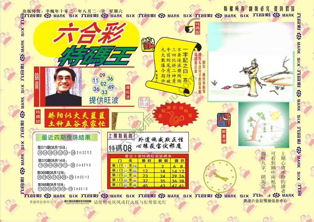 特码王