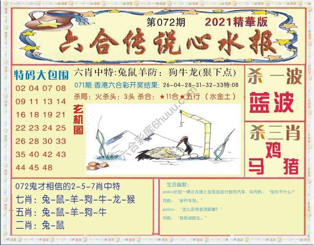 六合传说心水报