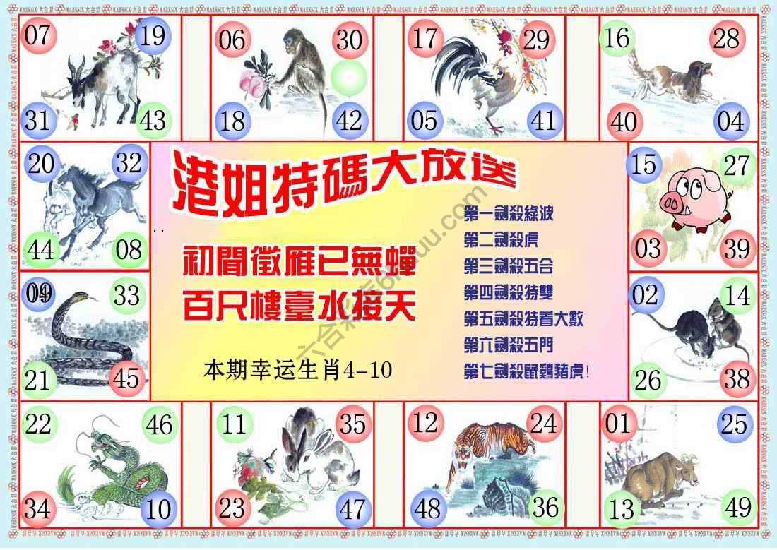 港姐密报