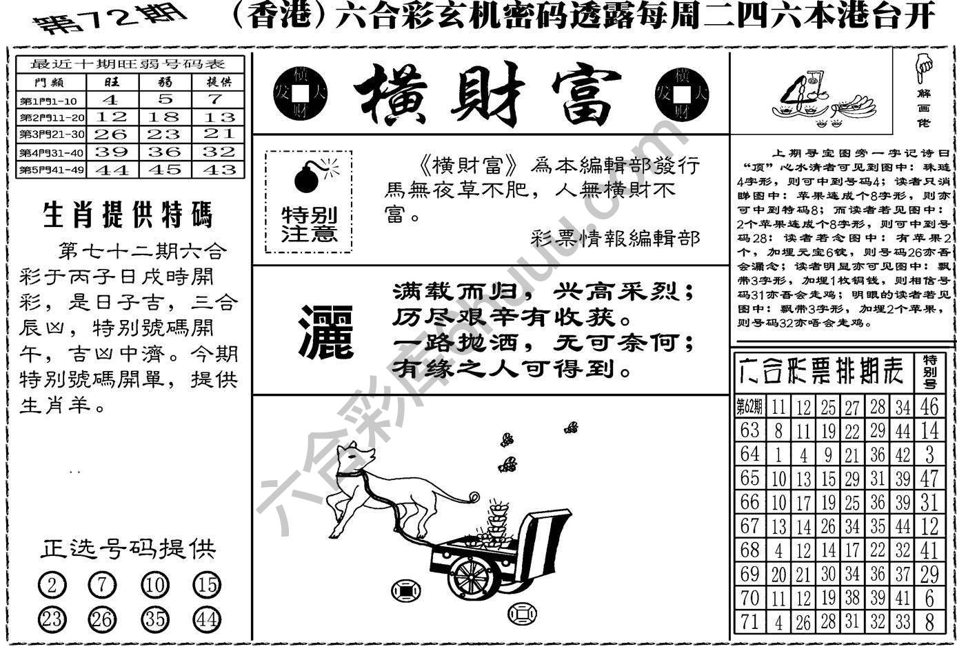 横财富
