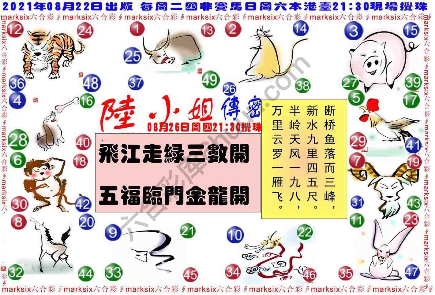 陆小姐传密