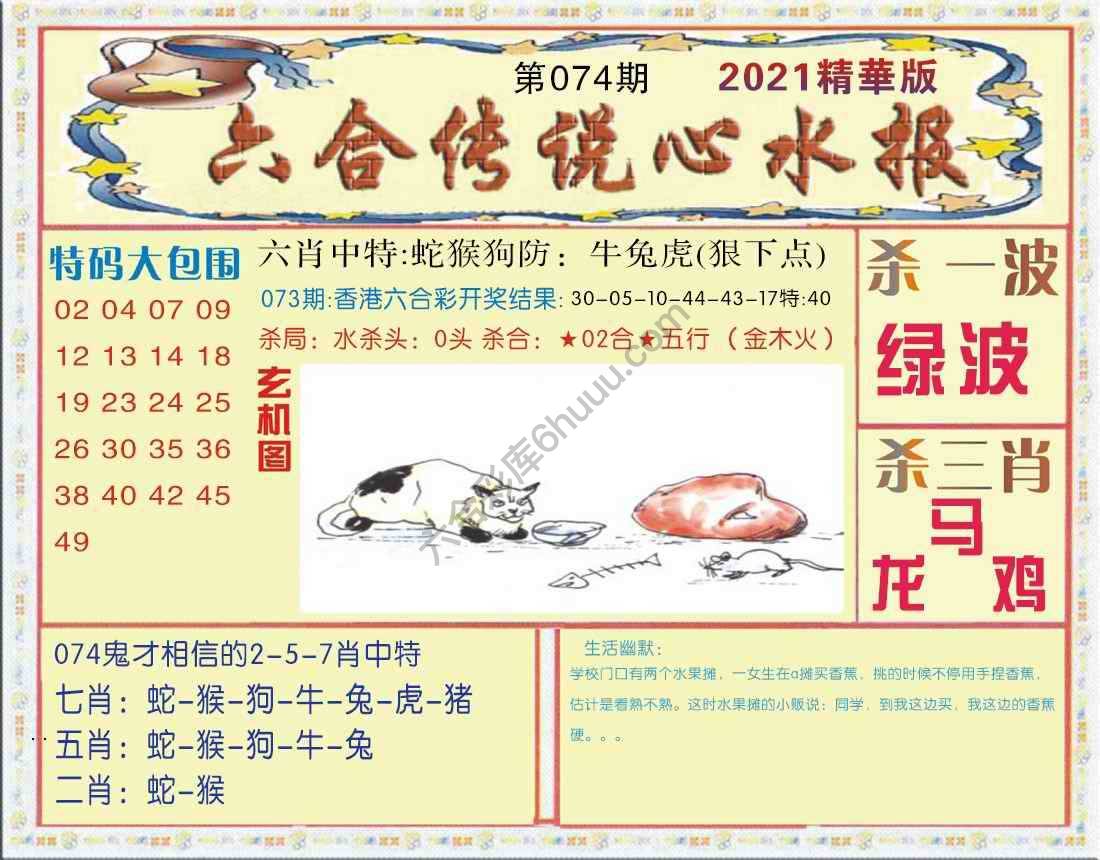 六合传说心水报