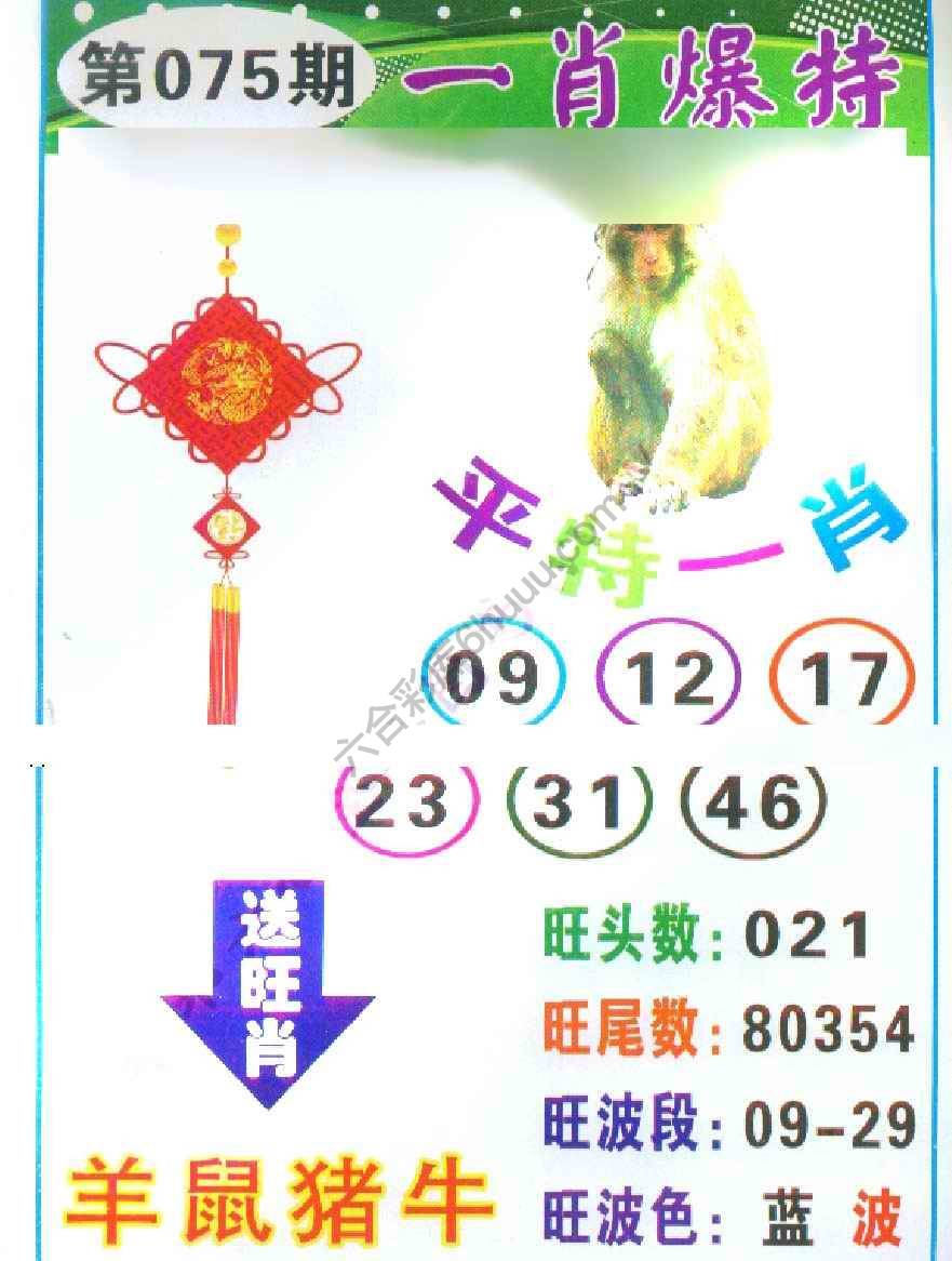 一肖爆特（新版）
