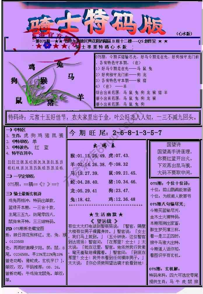 另类骑士特码版