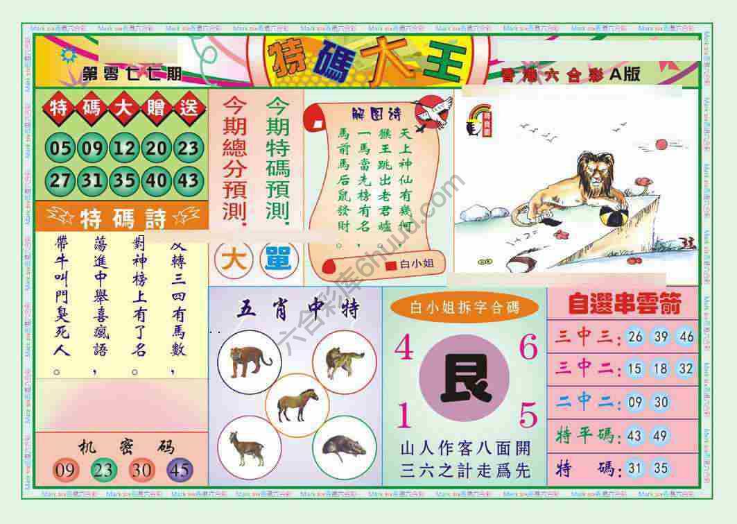 特码大王