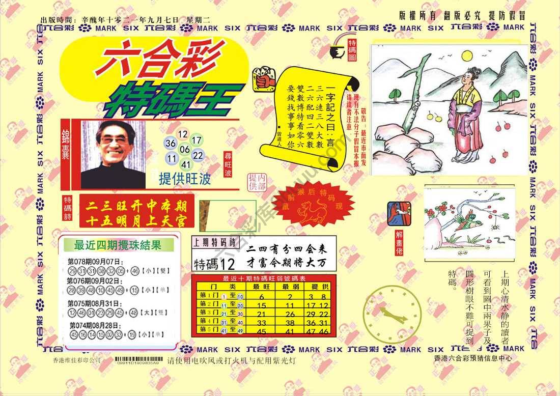 特码王
