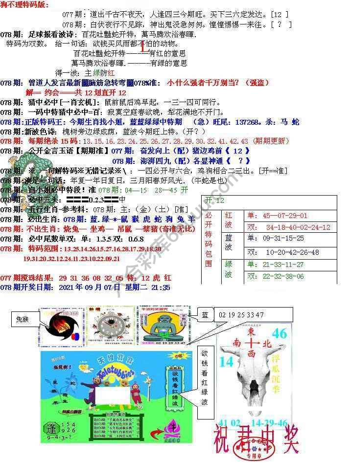 青龙五鬼报