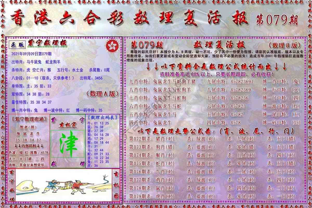 数理复活报