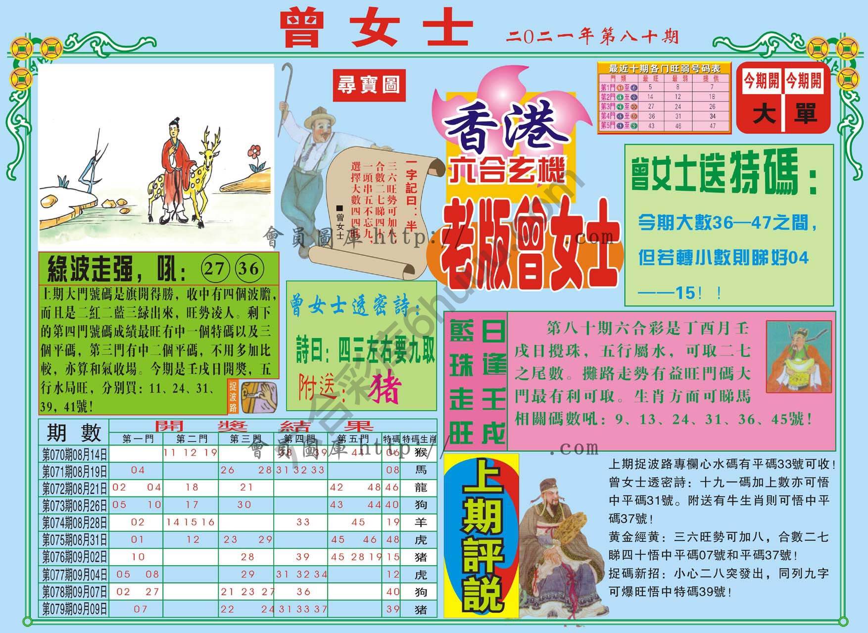 老版曾女士