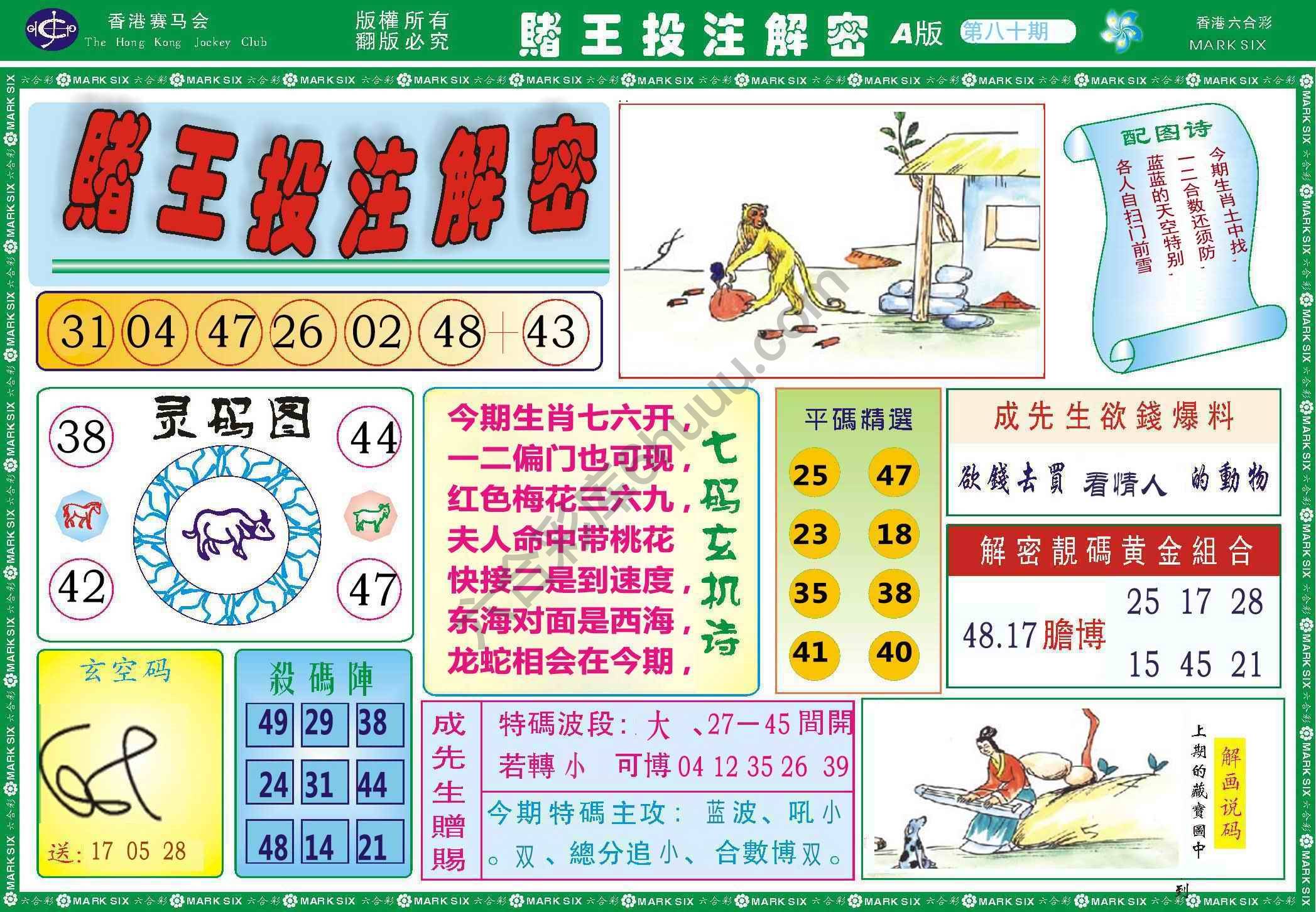赌王投注解密