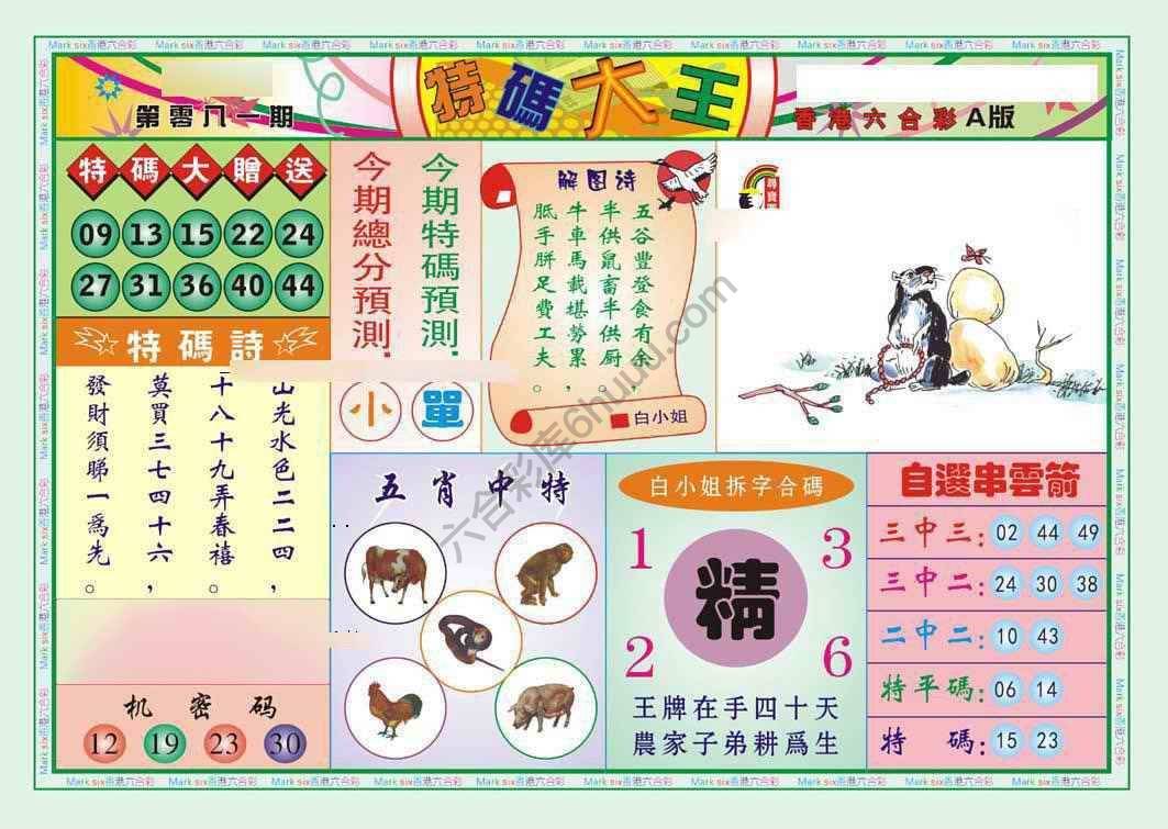 特码大王