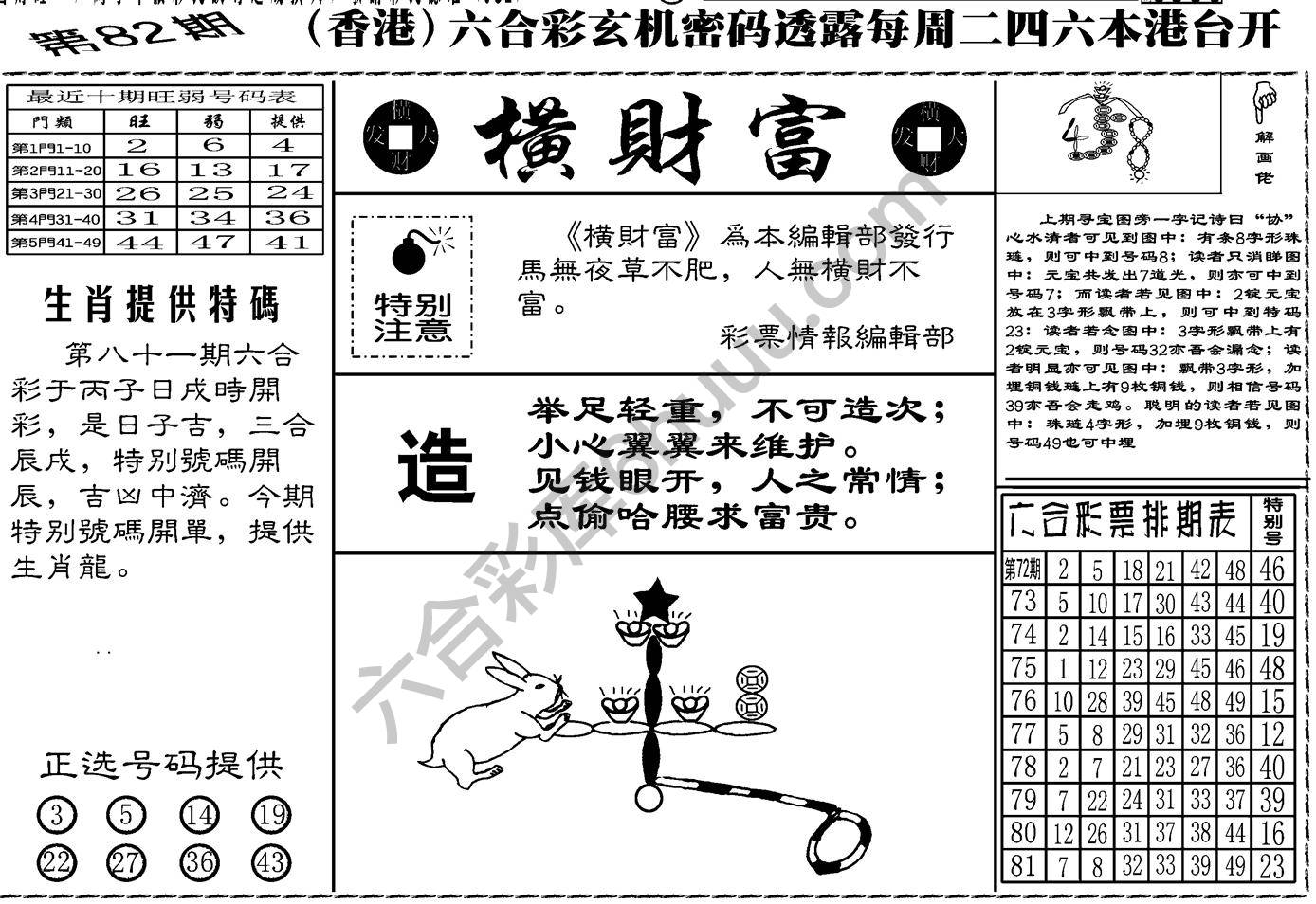 横财富