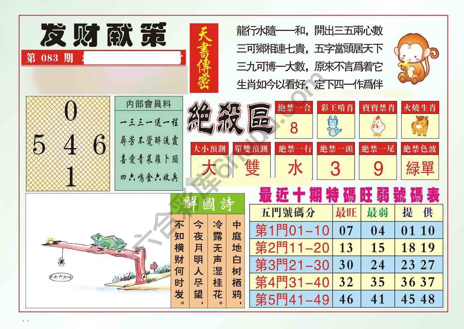 发财献策
