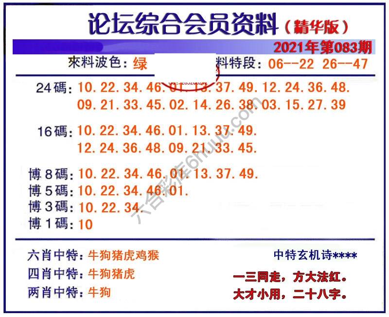 综合会员资料
