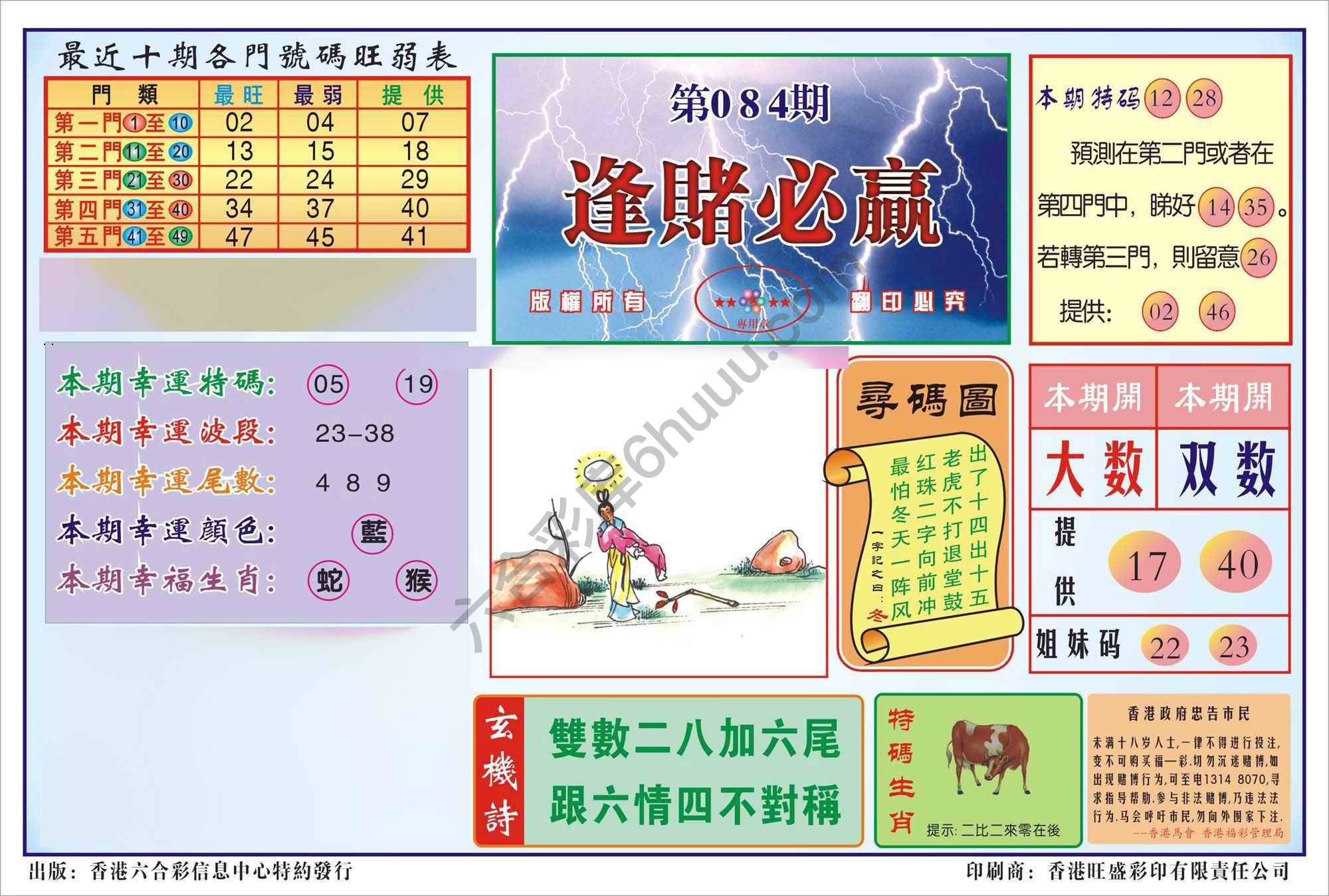 香港逢赌必羸