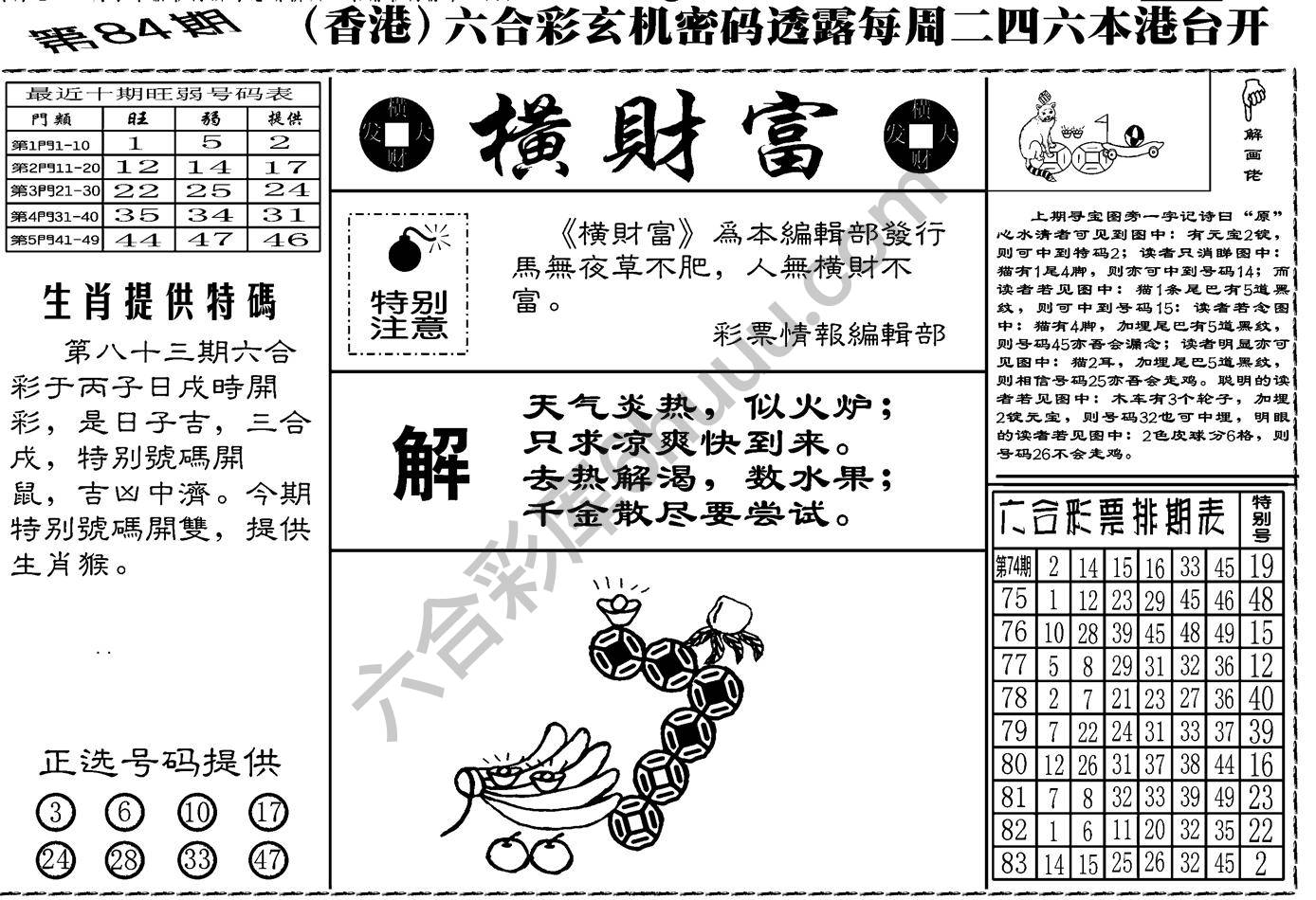 横财富