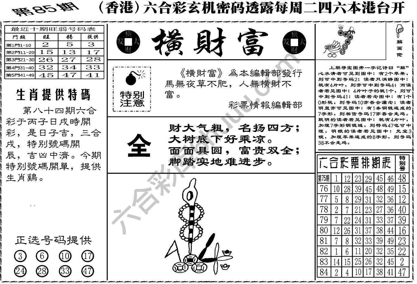 横财富