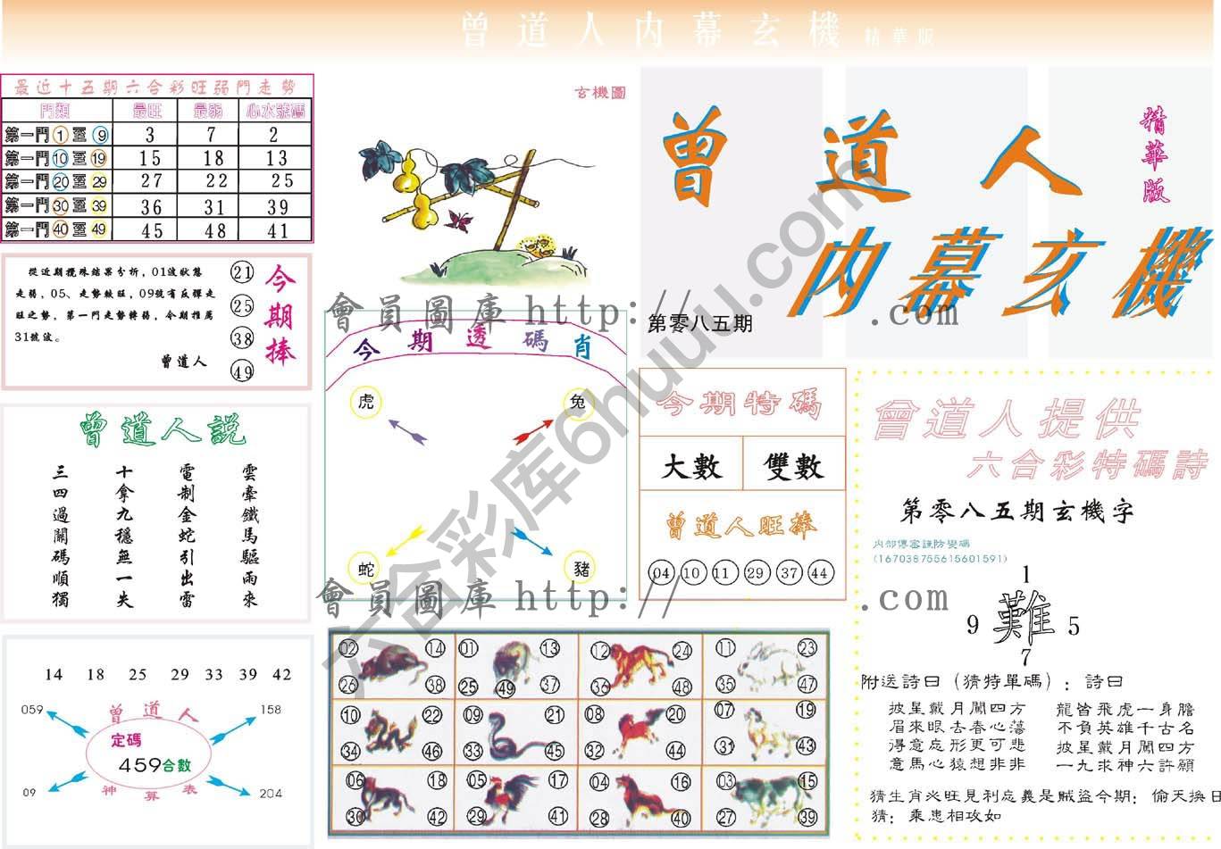 曾道人内幕玄机(精华版)
