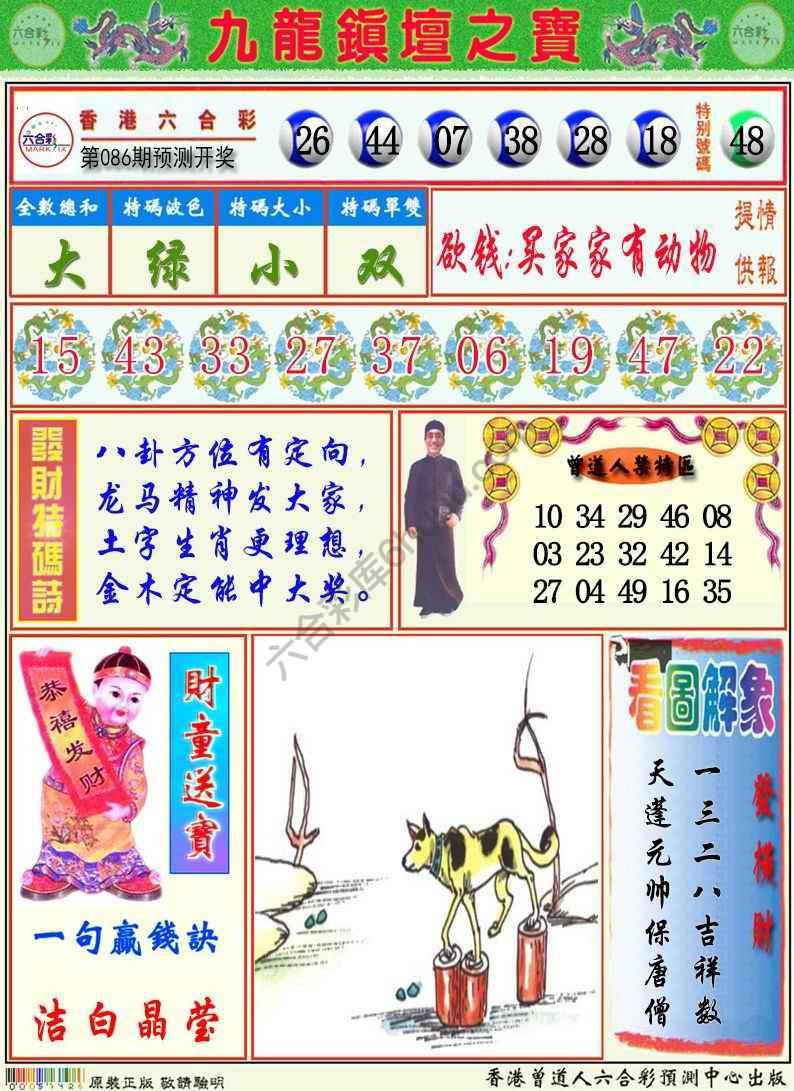 九龙挂牌解特码