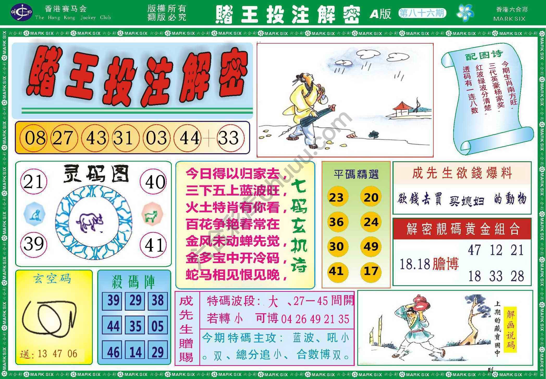 赌王投注解密