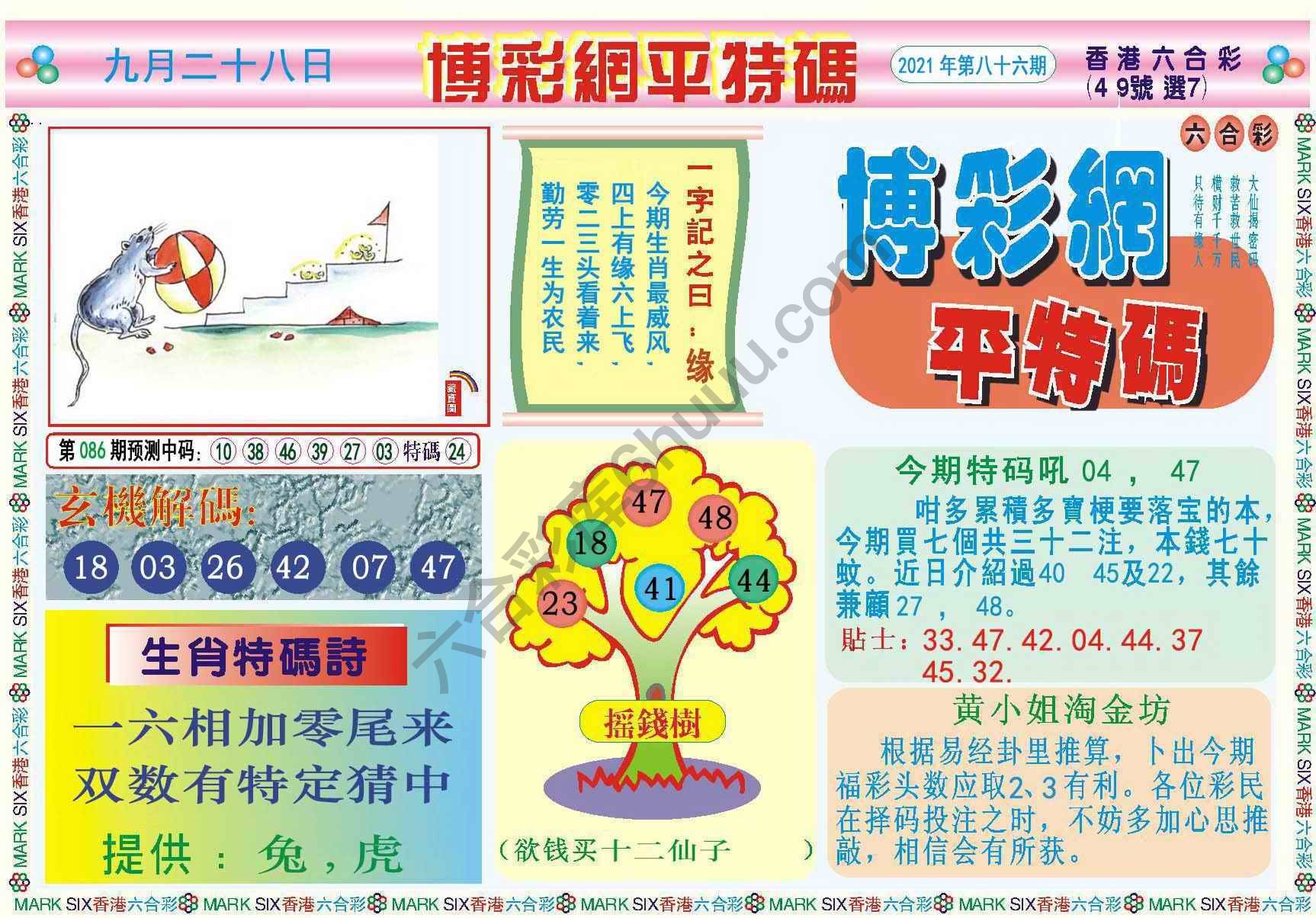 博彩网平特码