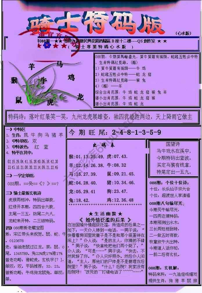 另类骑士特码版