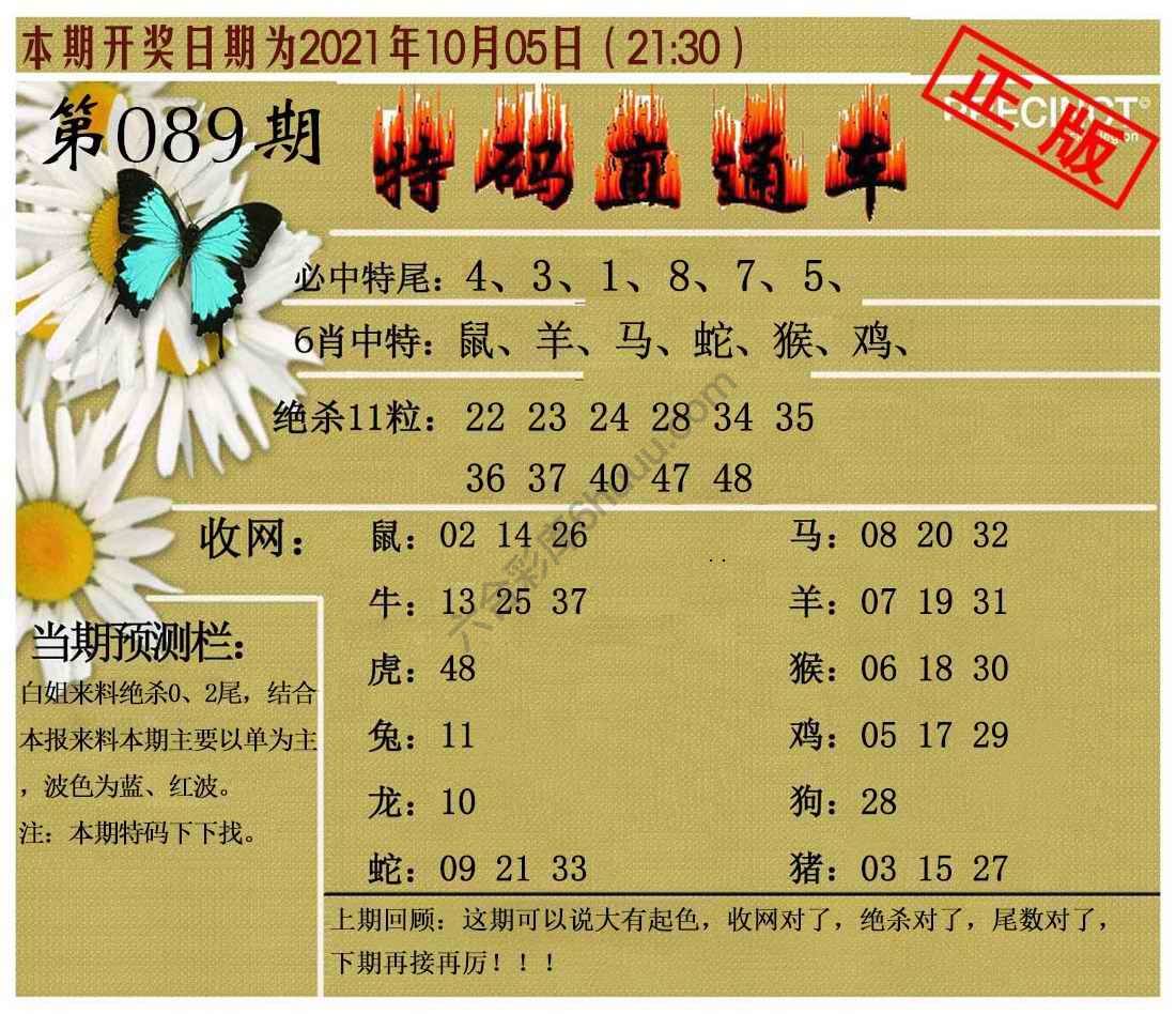 特码直通车