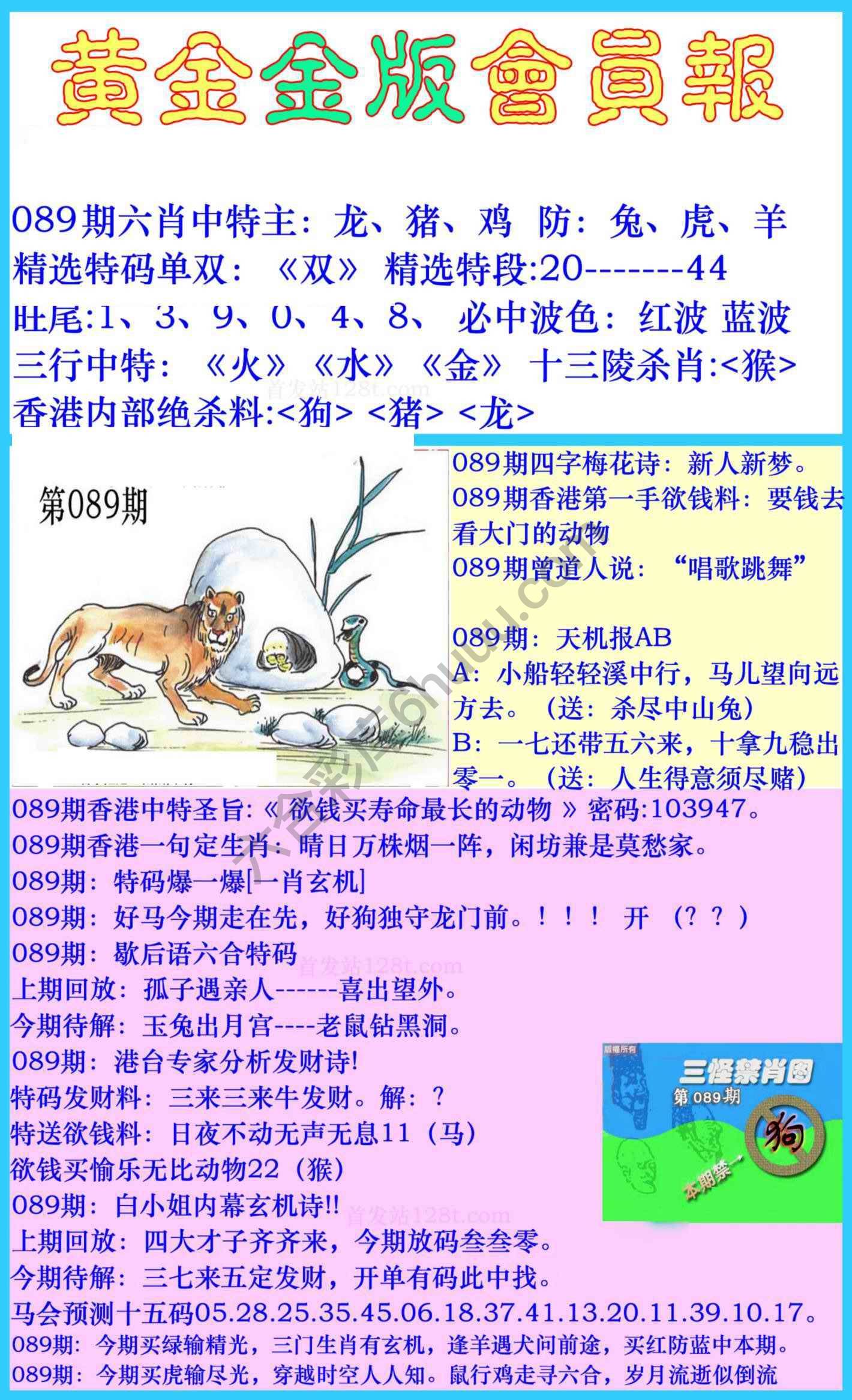 黄金金版会员报