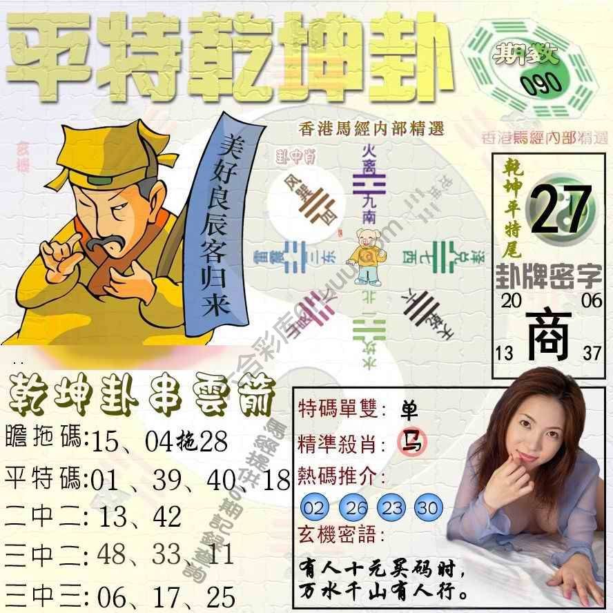 平特乾坤卦