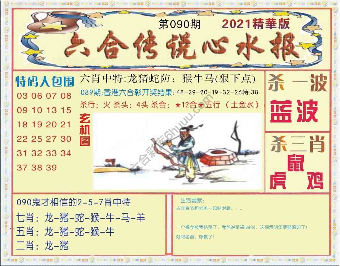 六合传说心水报