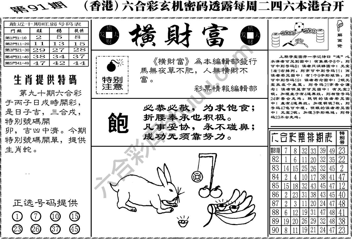 横财富