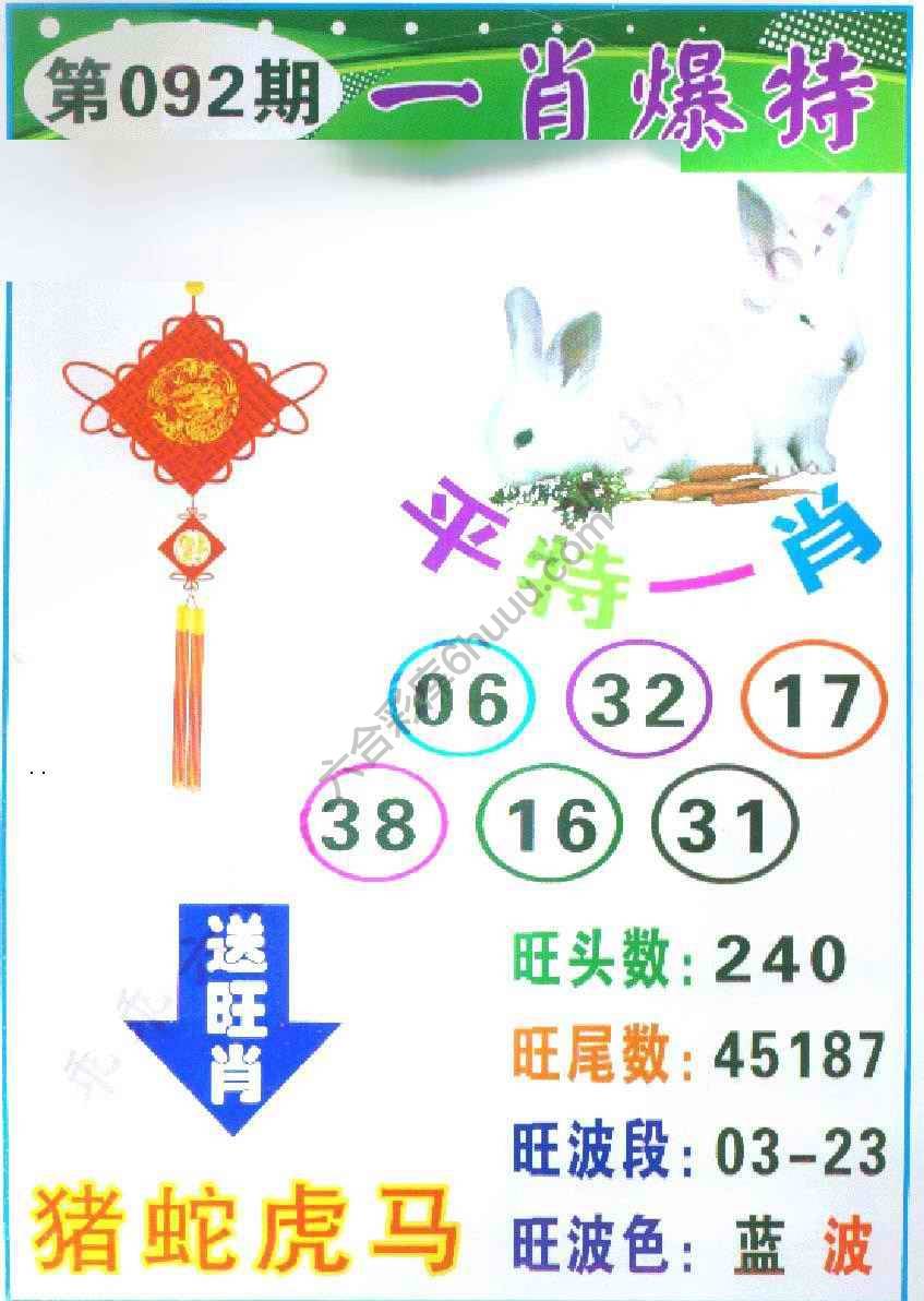 一肖爆特（新版）