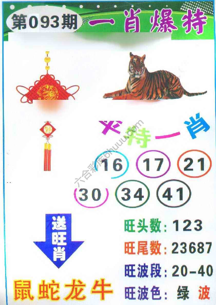 一肖爆特（新版）
