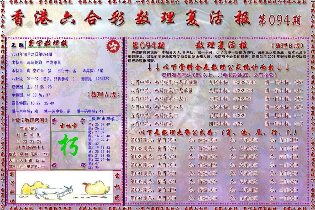 数理复活报