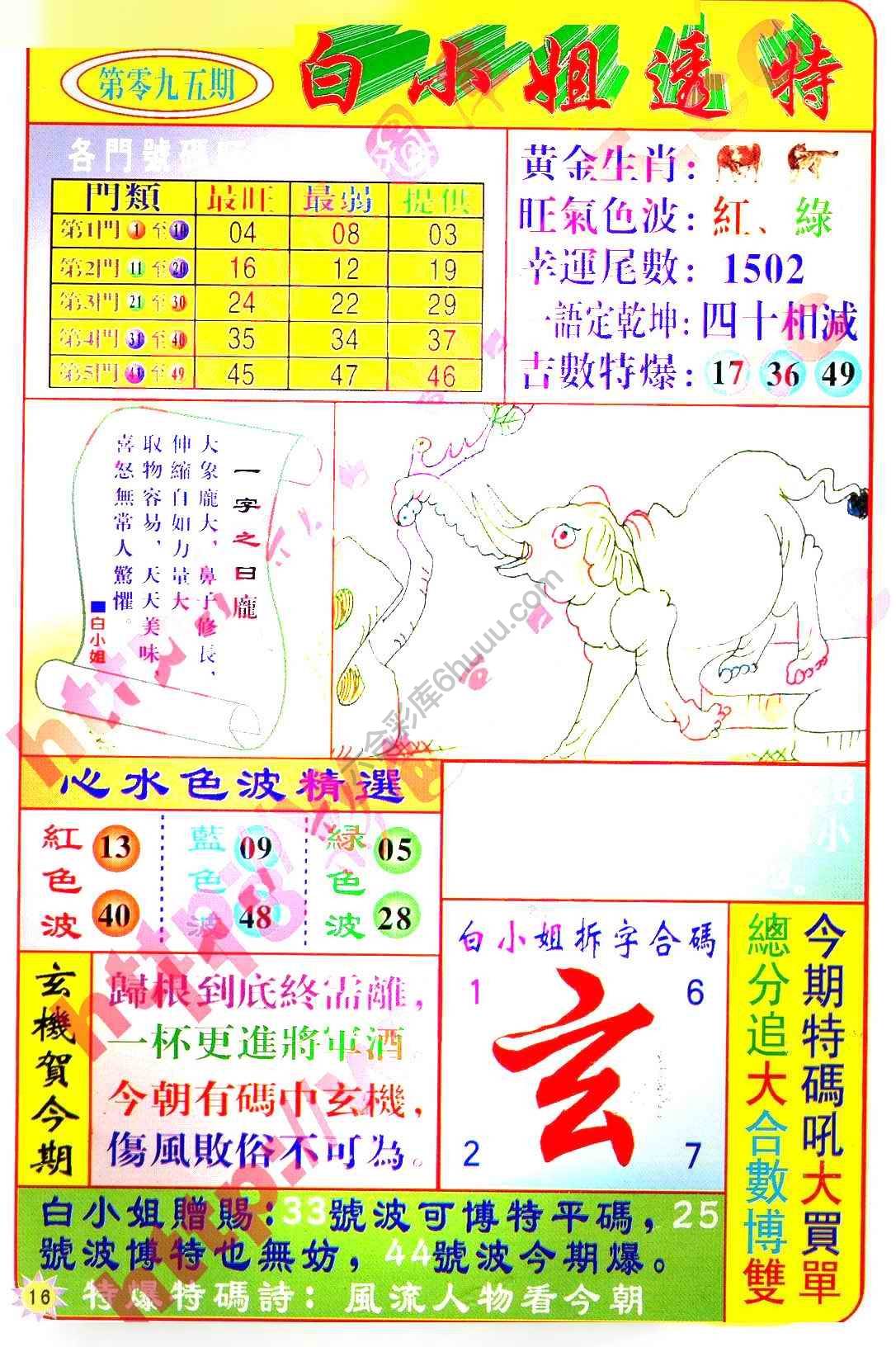 白小姐透特