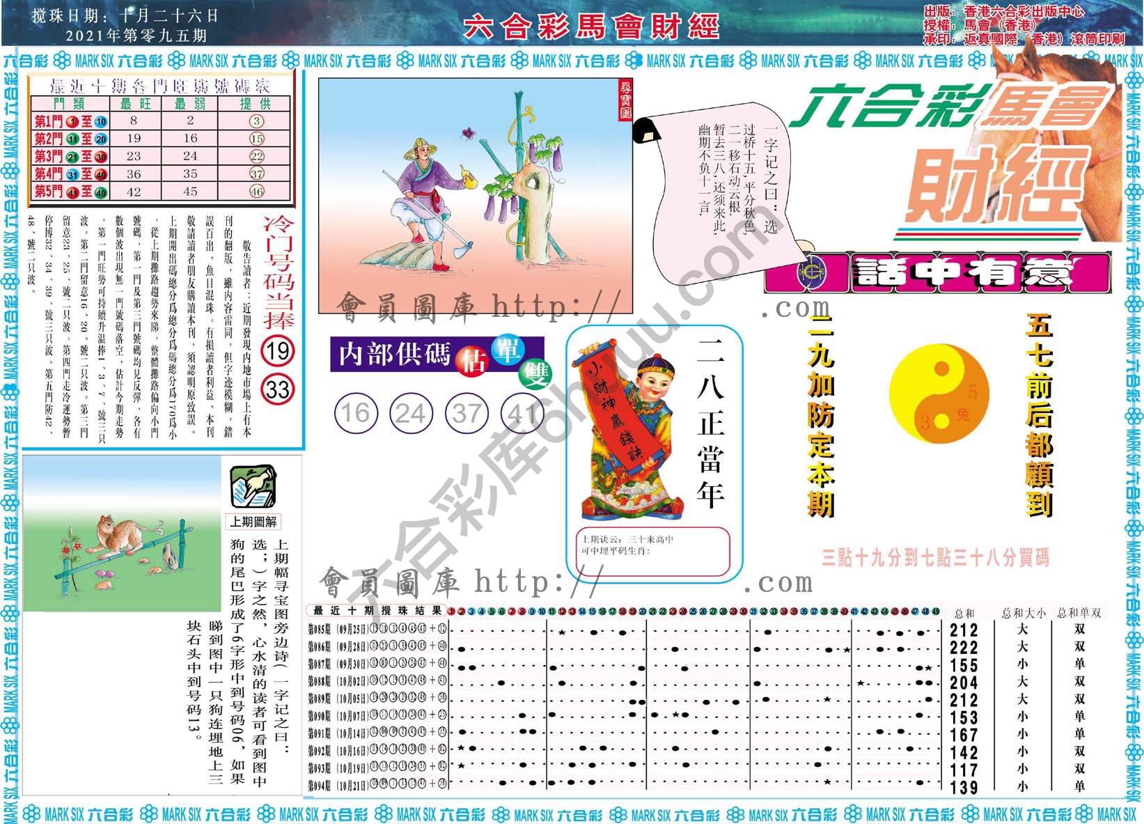 六合彩马会财经