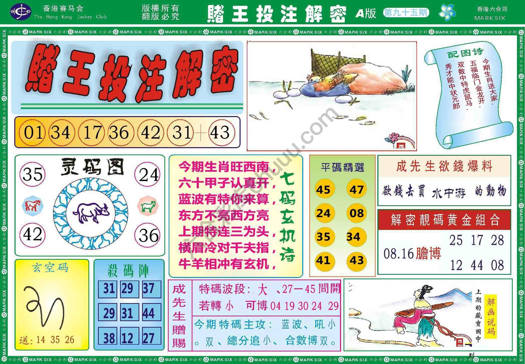 赌王投注解密