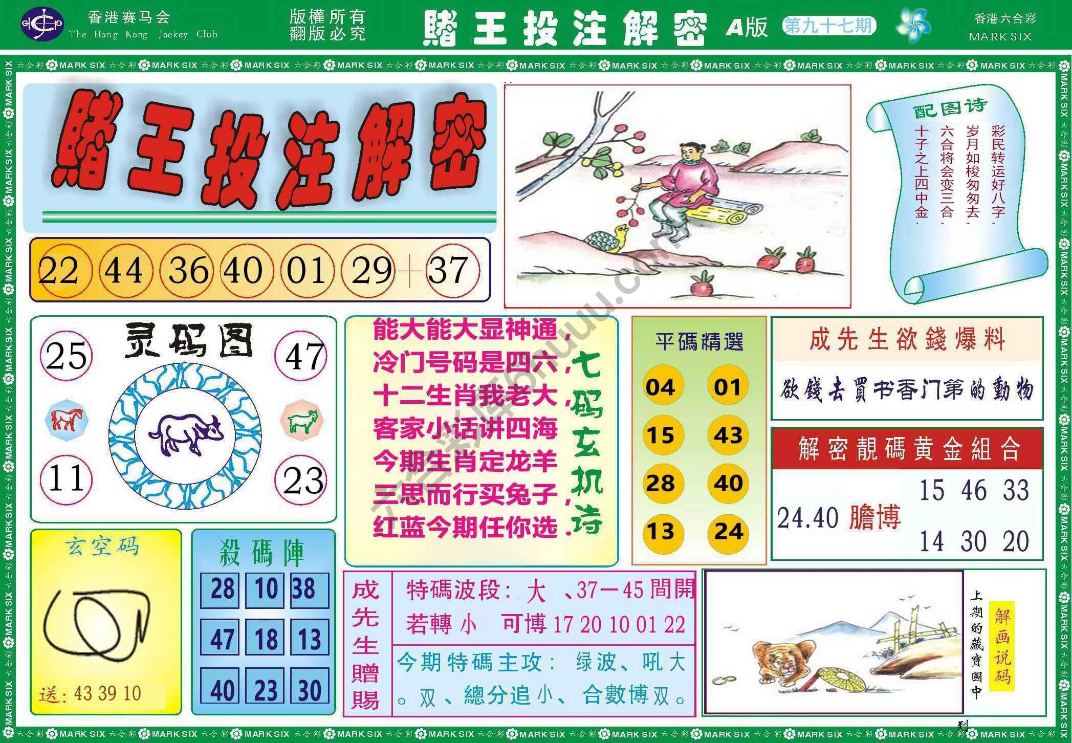 赌王投注解密
