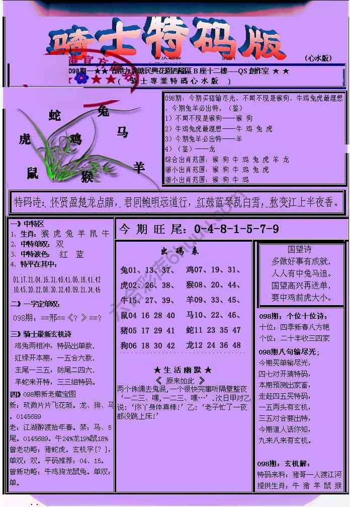另类骑士特码版